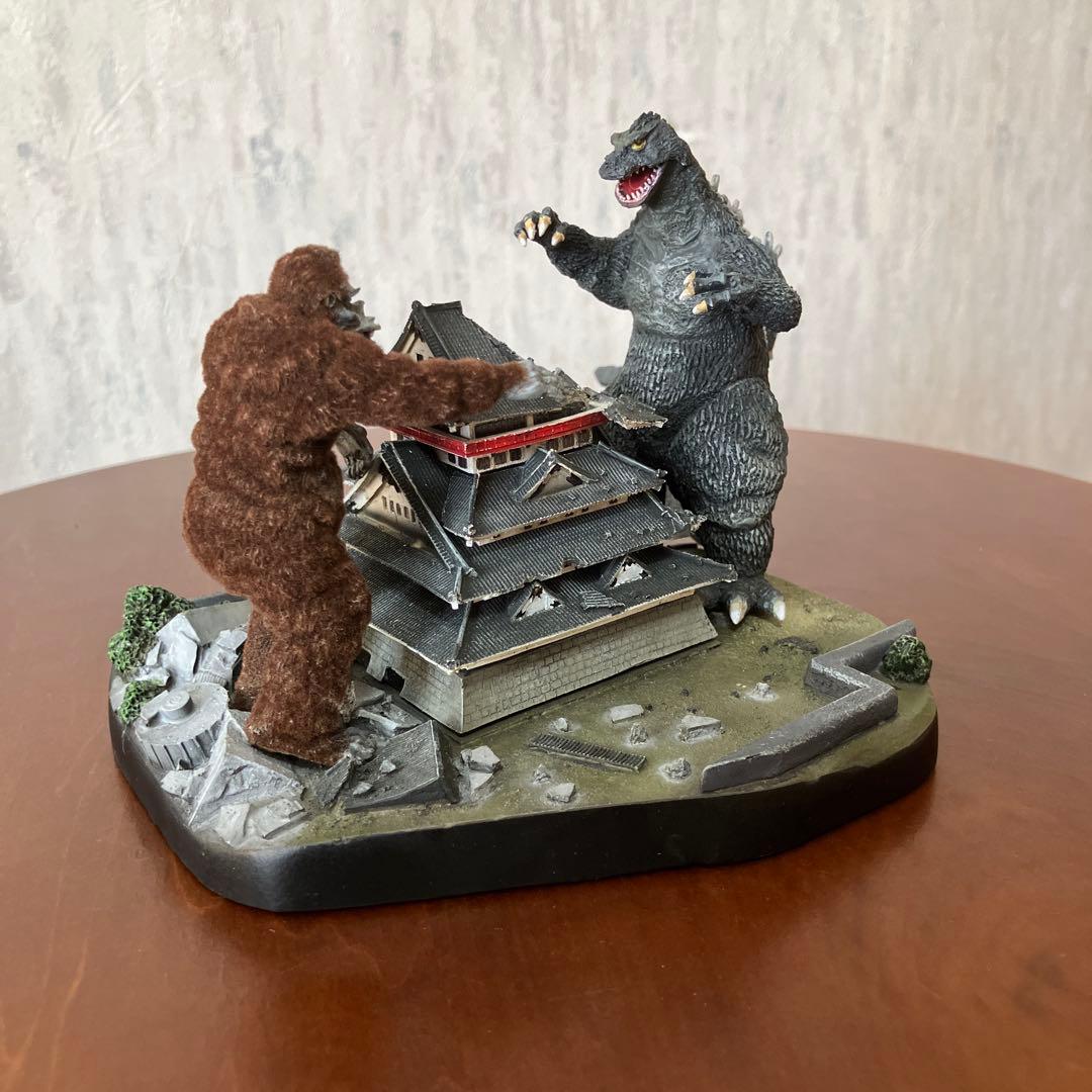 キングコング対ゴジラ 特撮大百科 巨大なる魔神 城を襲う キンゴジ セット