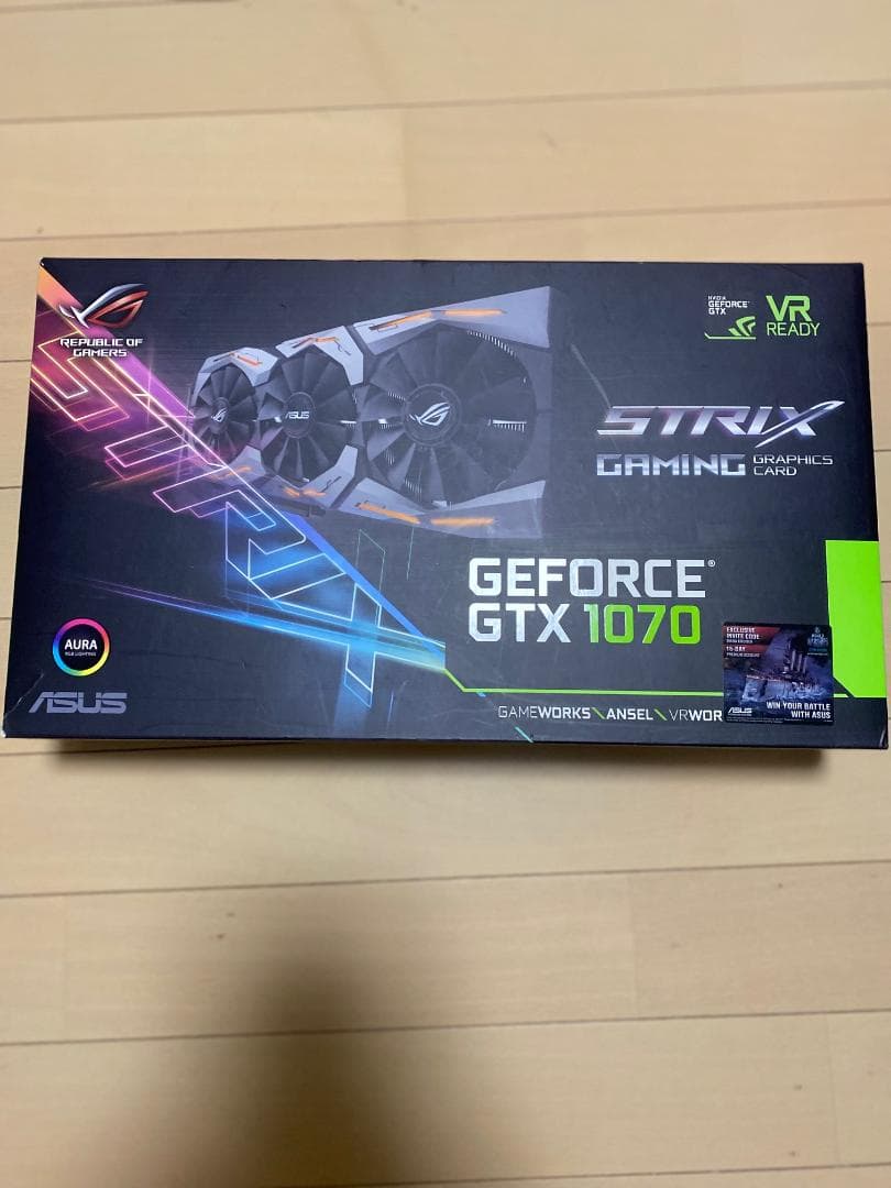 グラフィックボード・グラボ・ビデオカード ASUS STRIX Gaming GTX 1070 8GB OverClock
