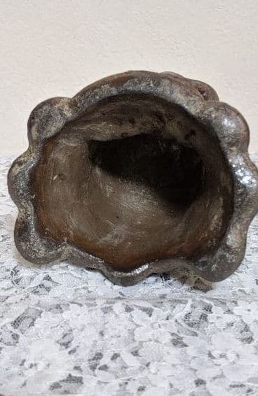 備前焼　香炉　獅子