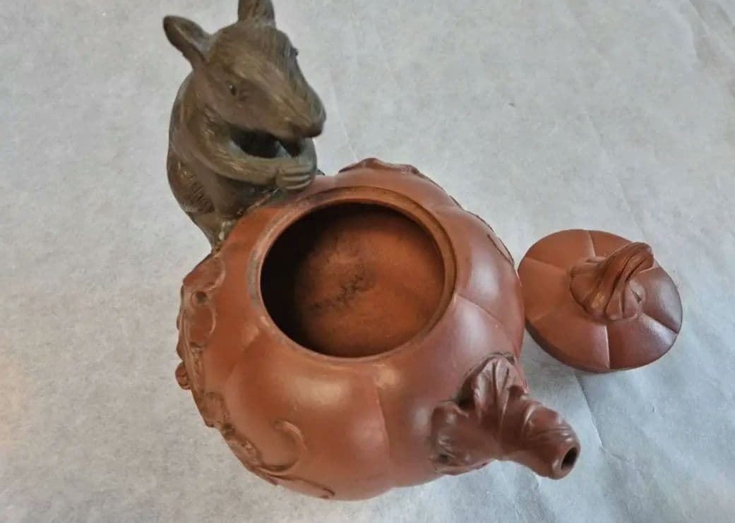 急須　南瓜　鼠　(中国)