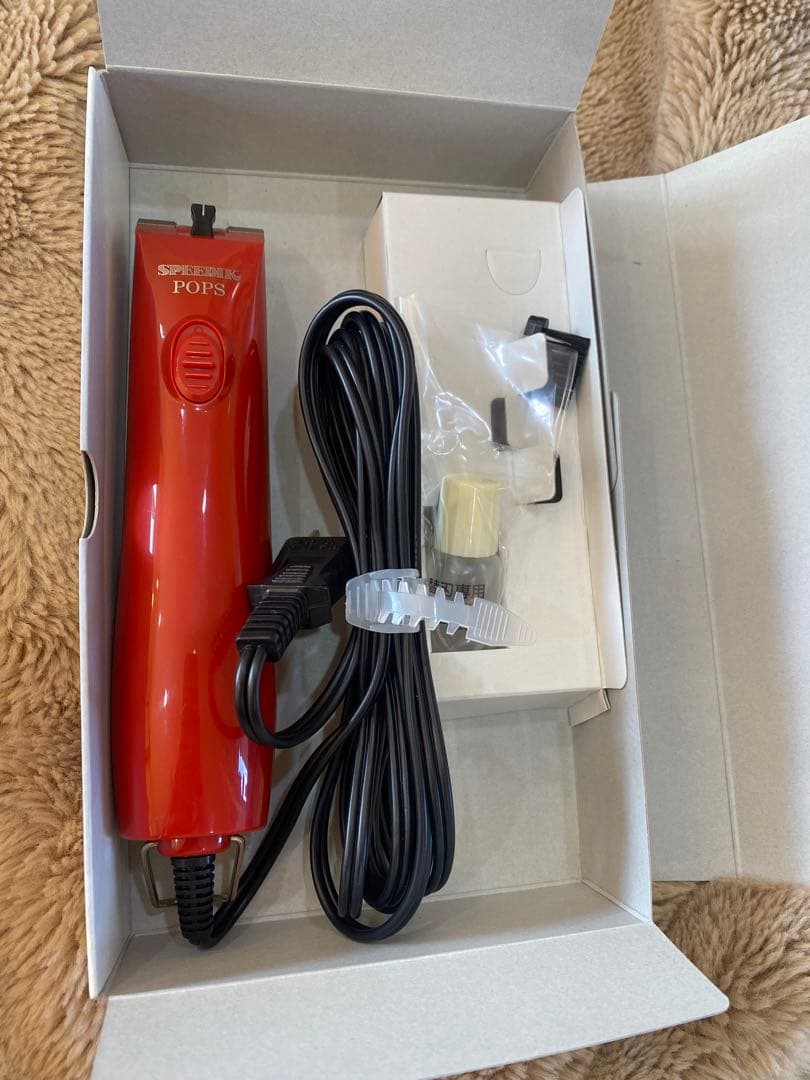 POPS SPEEDIK バリカン レッド