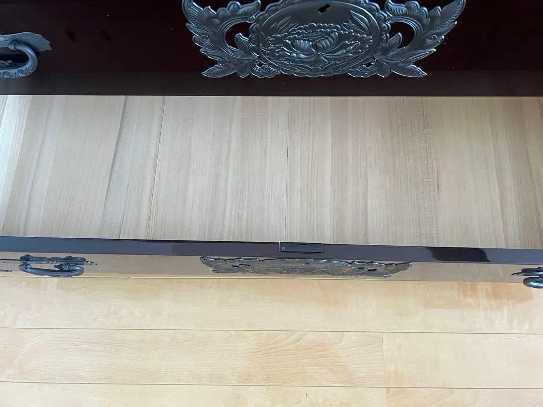 仙台箪笥　木地呂塗　衣装箪笥　欅産業
