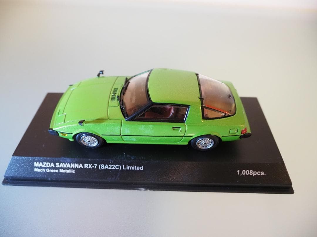 京商1/43 MAZDA SAVANNA RX-7(SA22C)限定1,008台