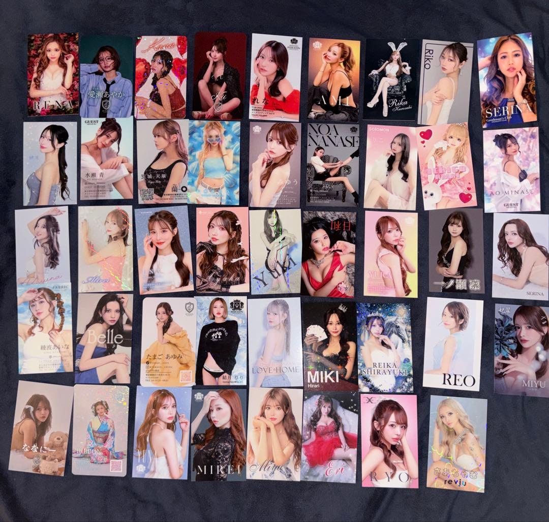 キャバクラ 写真名刺 ライター うちわ