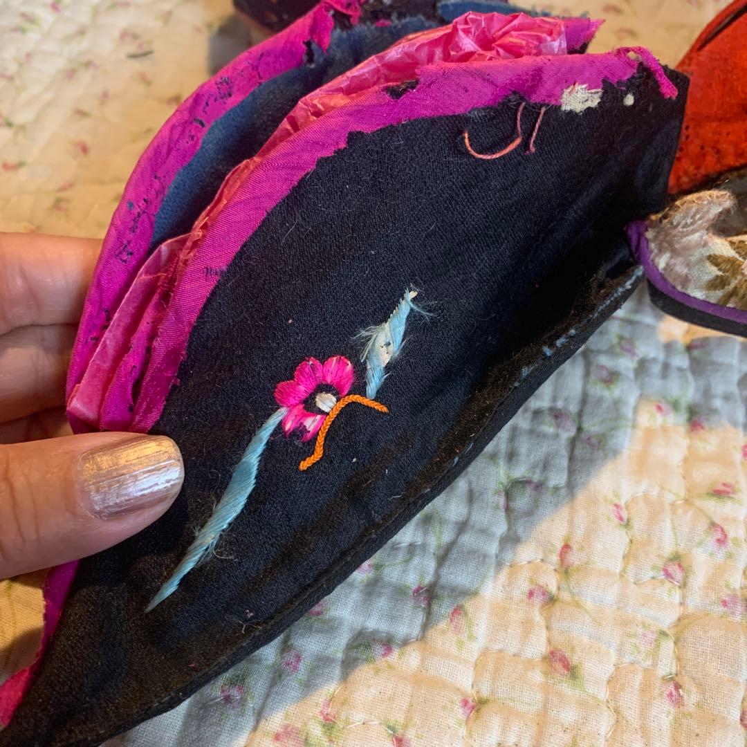 アンティーク　中国骨董　纒足　てんそく　難あり　ジャンク　コレクション