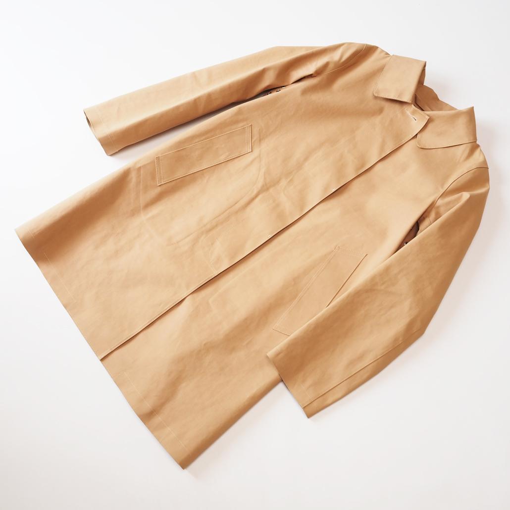 MACKINTOSH LONDON スコットランド製ライナー付きゴム引きコート