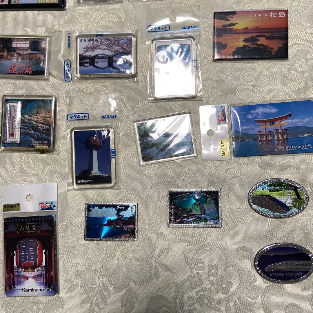日本の観光地マグネットコレクション30個