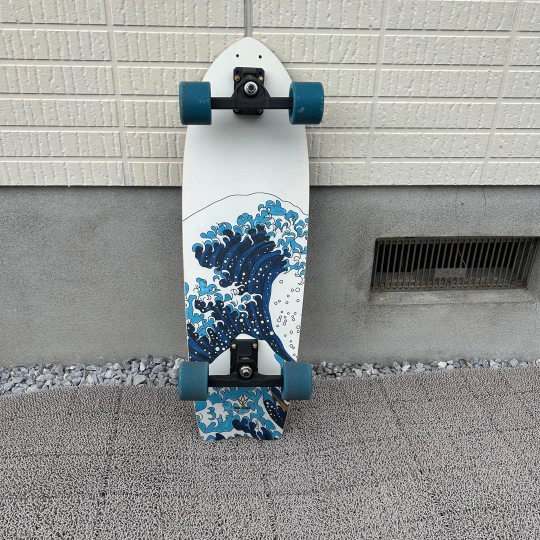 サーフスケート クルーザー LAND CARVER CX4スケボー 極上品