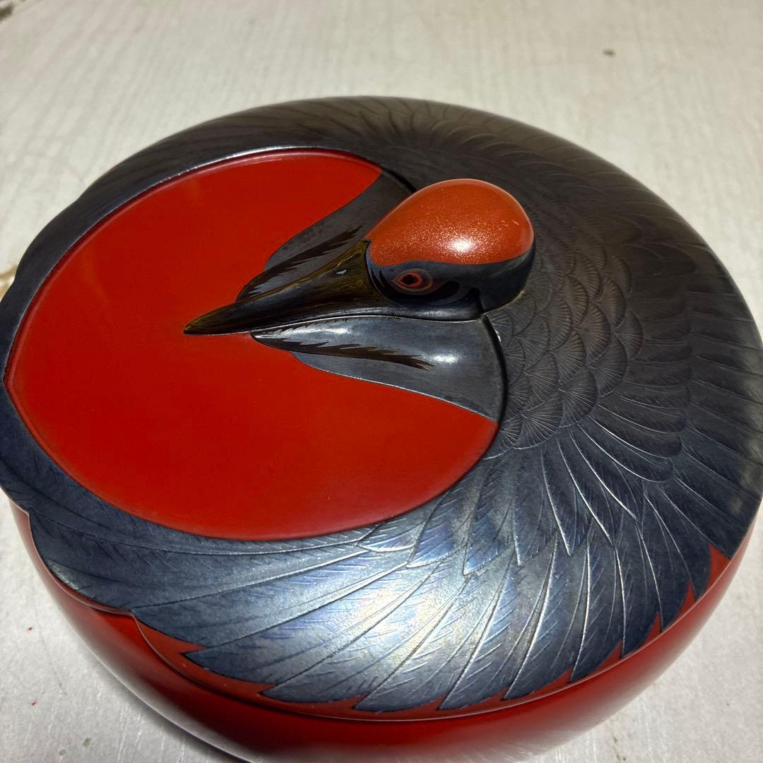 時代木製漆器　菓子鉢　整理品