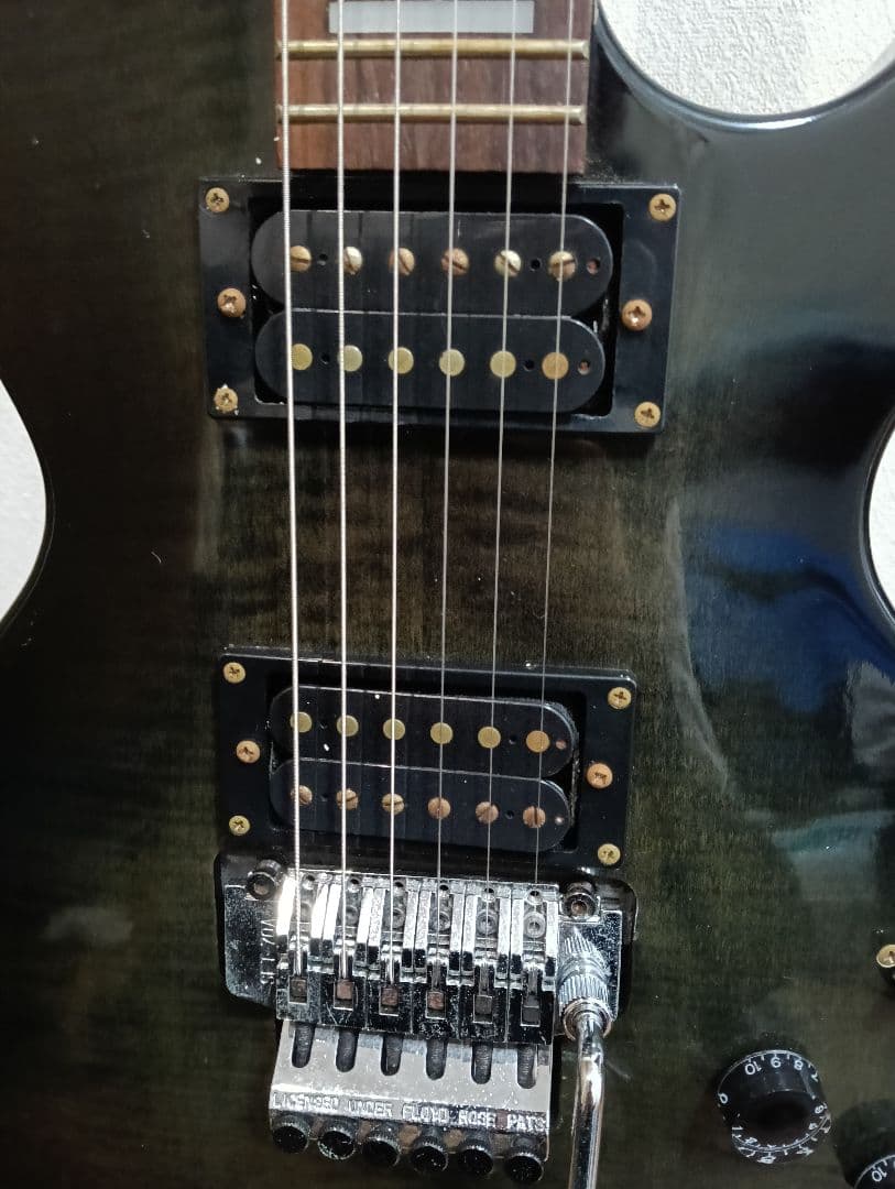 【弦交換済】GrassRoots G-LP-49　フロイドローズ　グラスルーツ