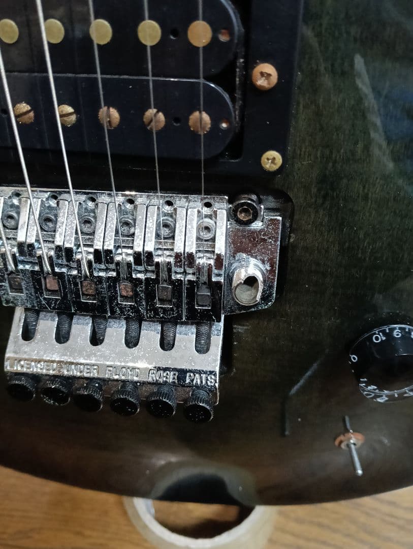 【弦交換済】GrassRoots G-LP-49　フロイドローズ　グラスルーツ