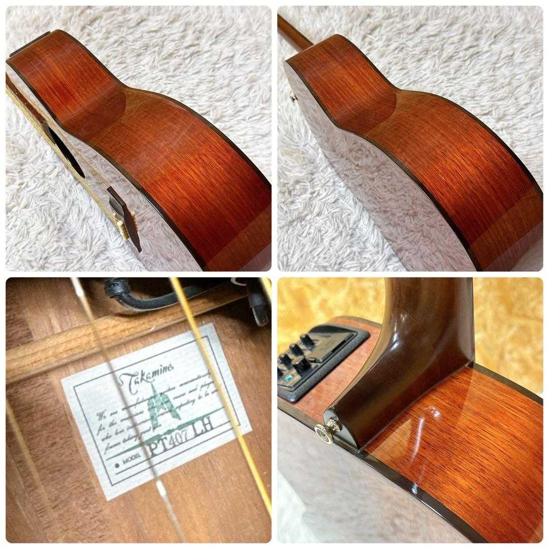 美品！TAKAMINE PT 407 希少なレフティ ハワイアンコア パーラー