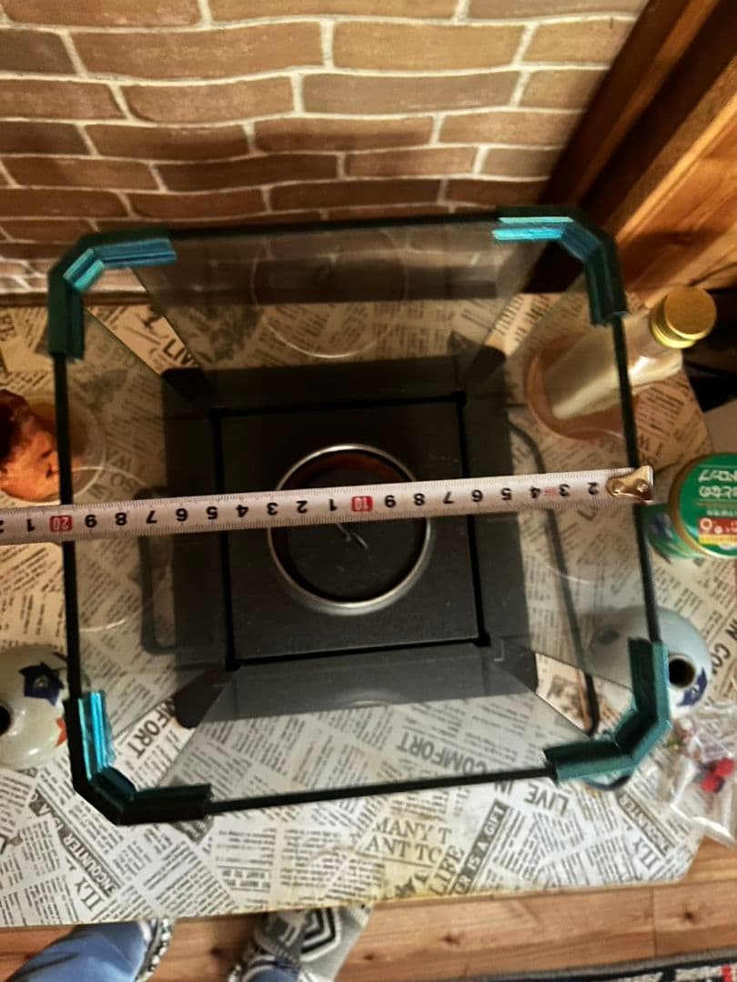 バイオエタノールストーブ約30cm x 30cm x 40cm