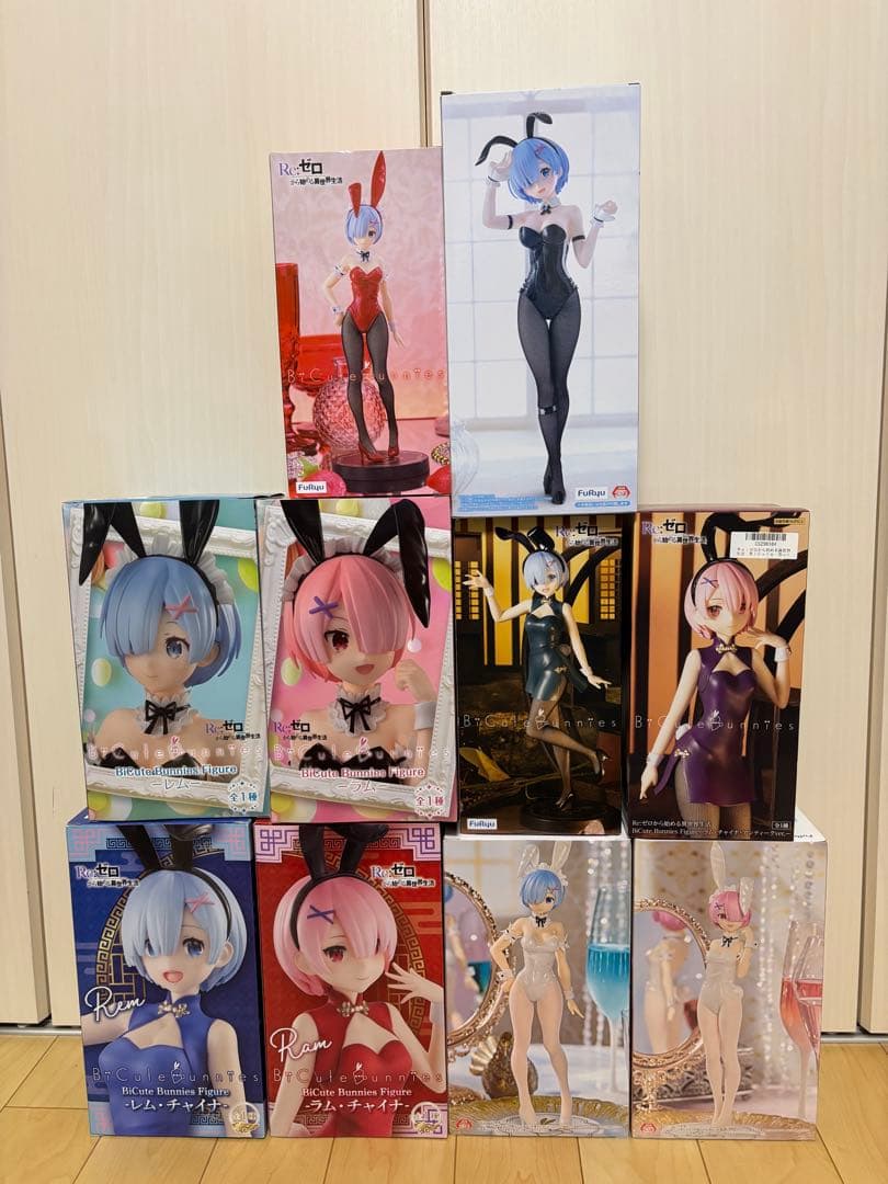 Re:ゼロから始める異世界生活 Bicute Bunnies 10体セット！