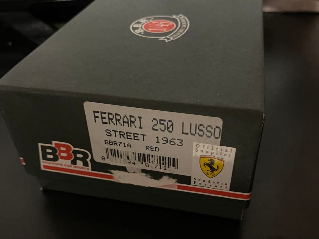BBR フェラーリ　250 ルッソ　ストリート　1963
