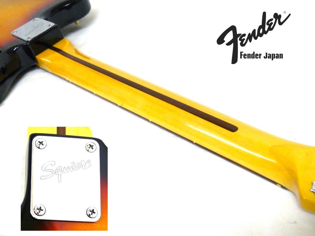 フェンダー Fender　ジャズマスター スクワイヤー　エレキギター　付属あり