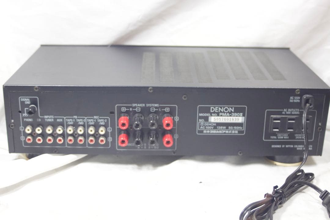 完動品　DENON デノン　PMA-390Ⅱ プリメインアンプ