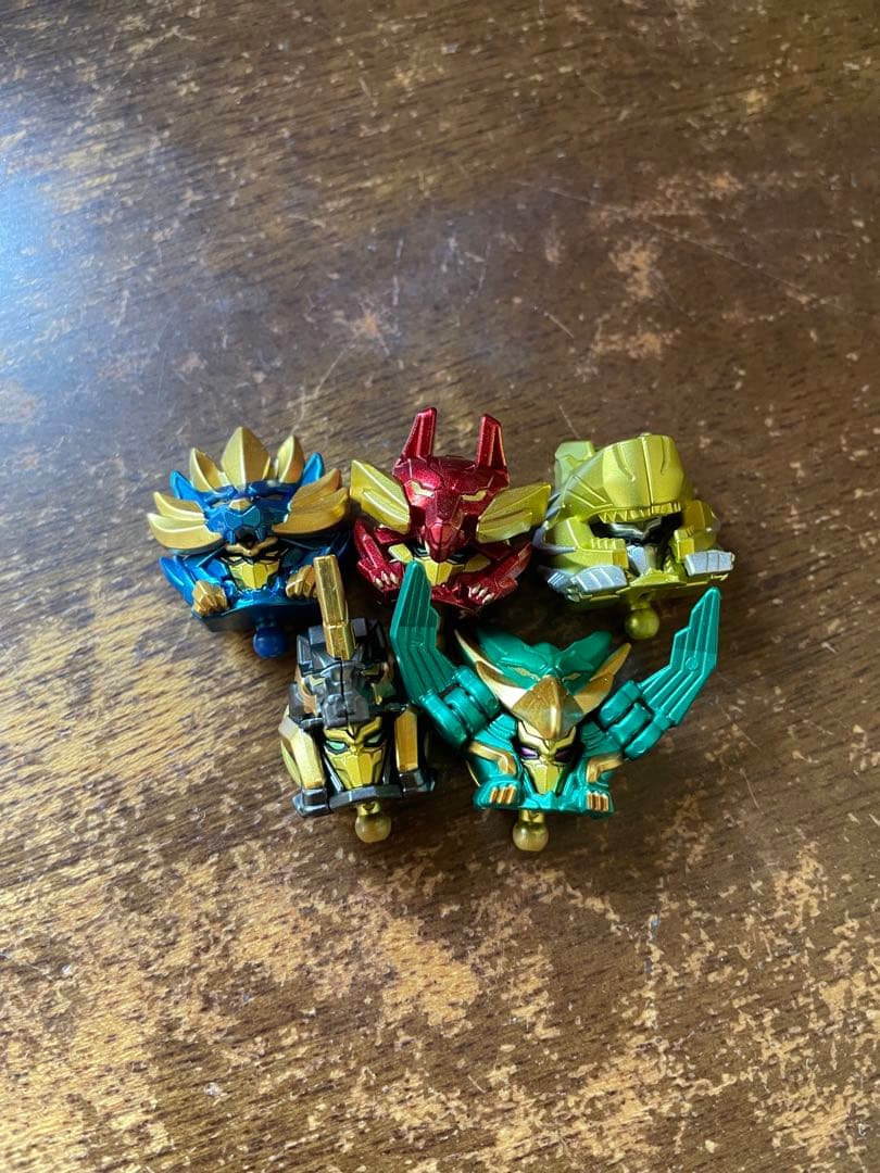 ゴジュウジャー　ミニプラ塗装