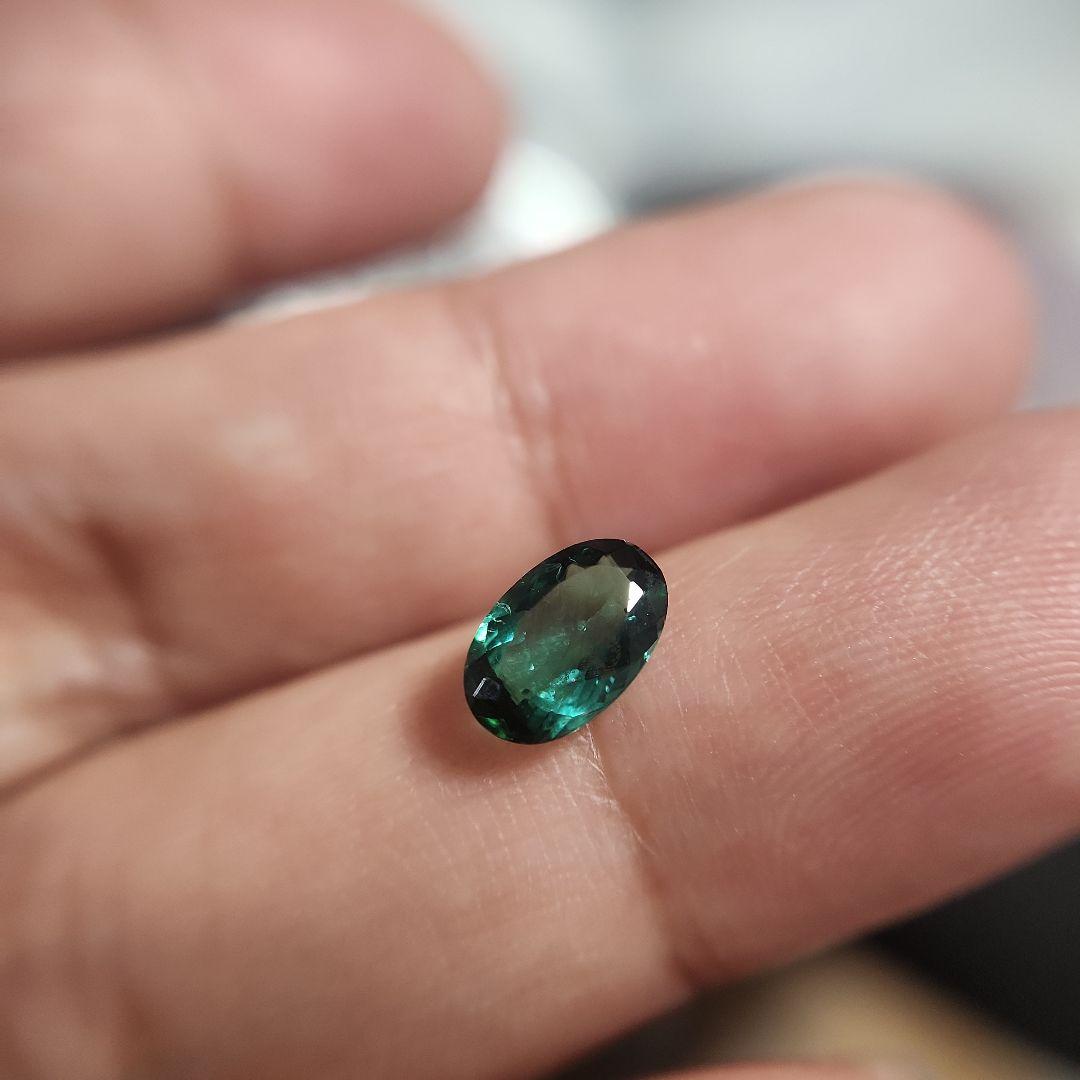 天然グリーンブルートルマリン 1.019ct