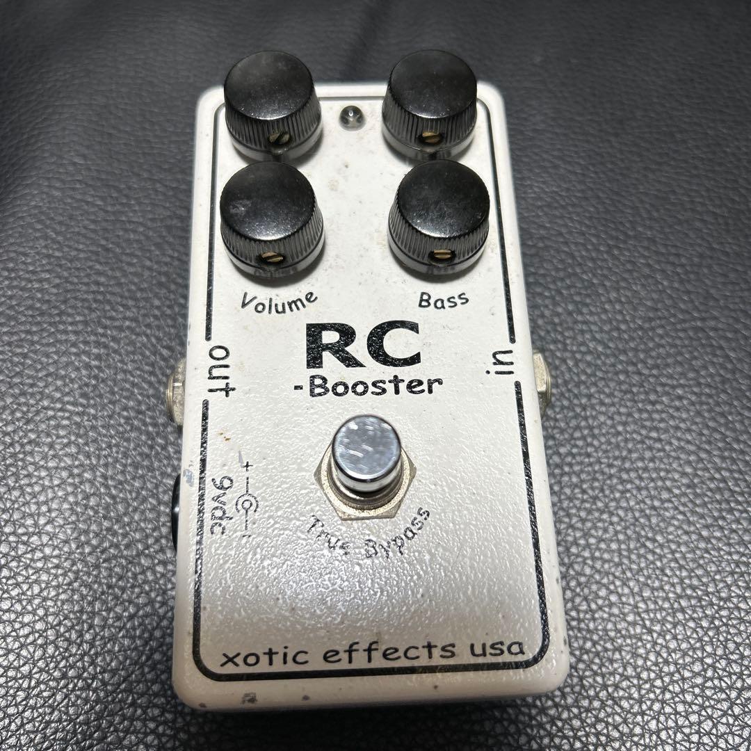 xotic RC booster 赤色LED 枠なしシリアル