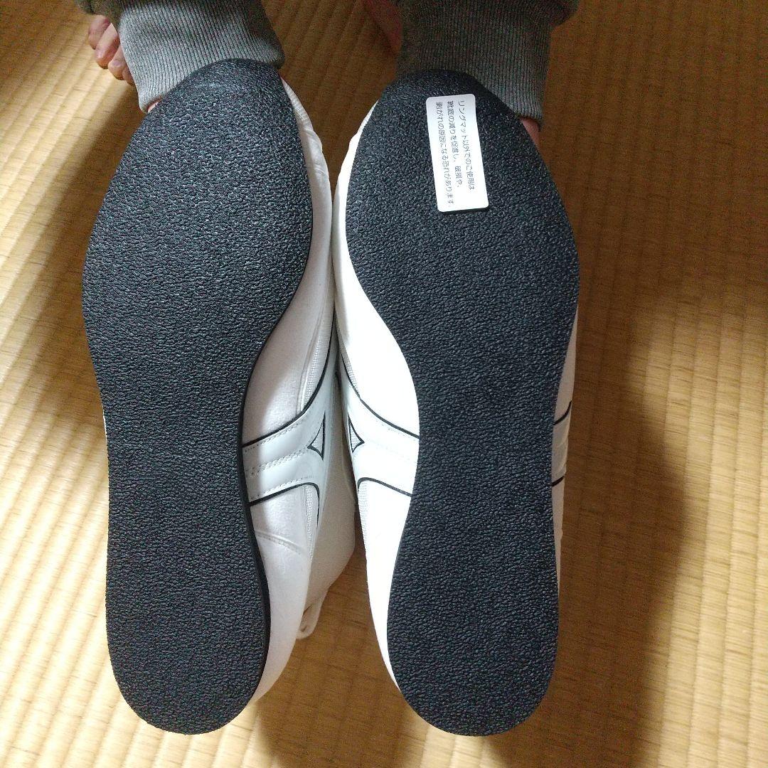 ミズノボクシングシューズ ホワイト