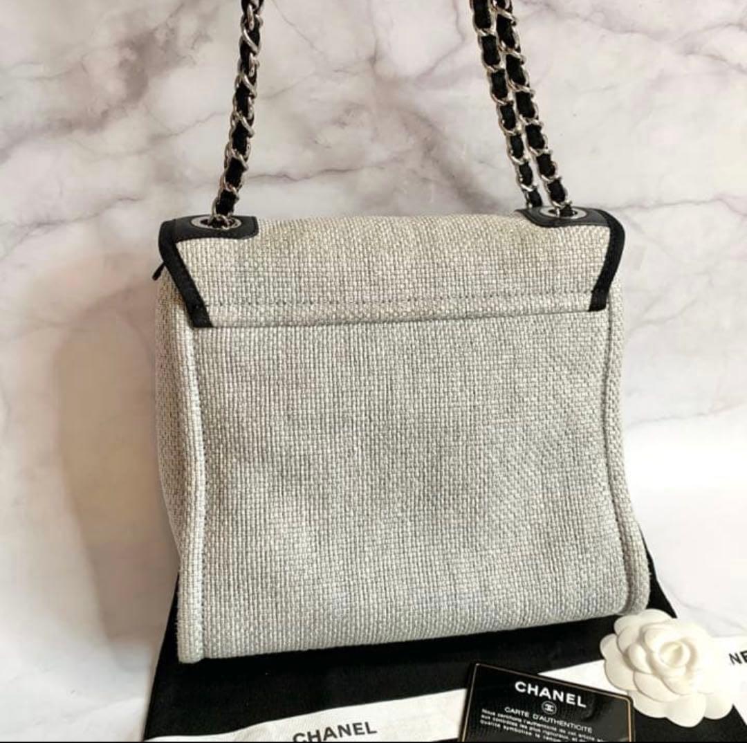 CHANEL シャネル 美品 ドーヴィル マトラッセ バッグ