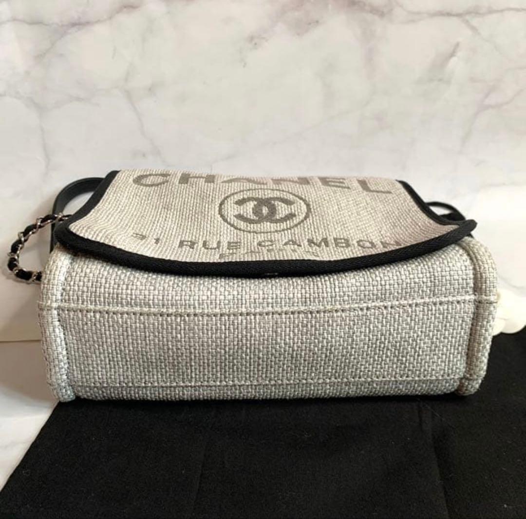 CHANEL シャネル 美品 ドーヴィル マトラッセ バッグ