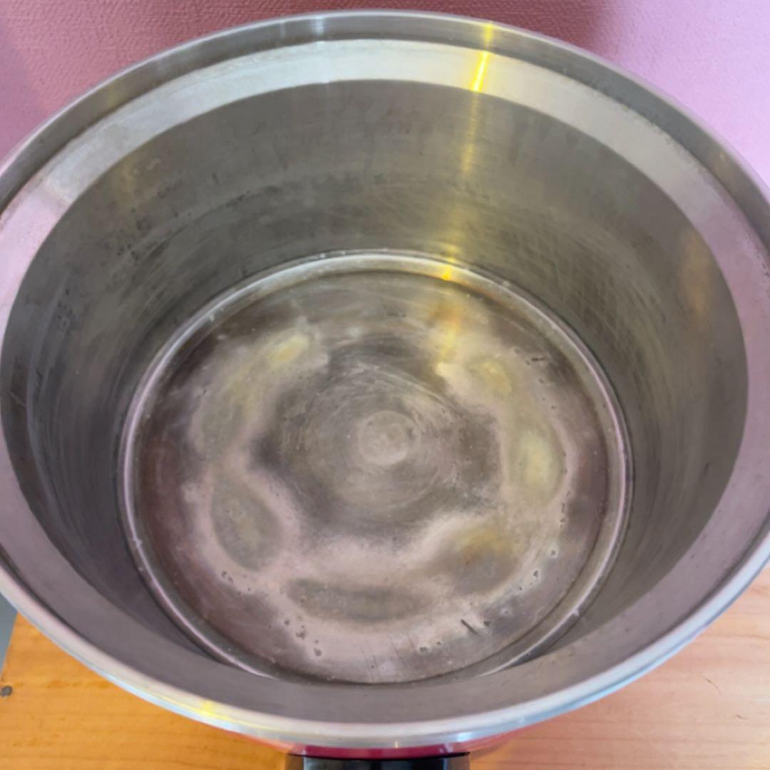 TATUNG 電鍋 ピンク色 計量カップ付き 10合