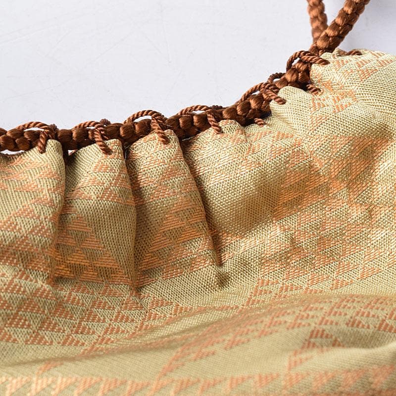 茶道具　暁窯　岡田暁山造　茶入　仕覆付　共箱　V　7881