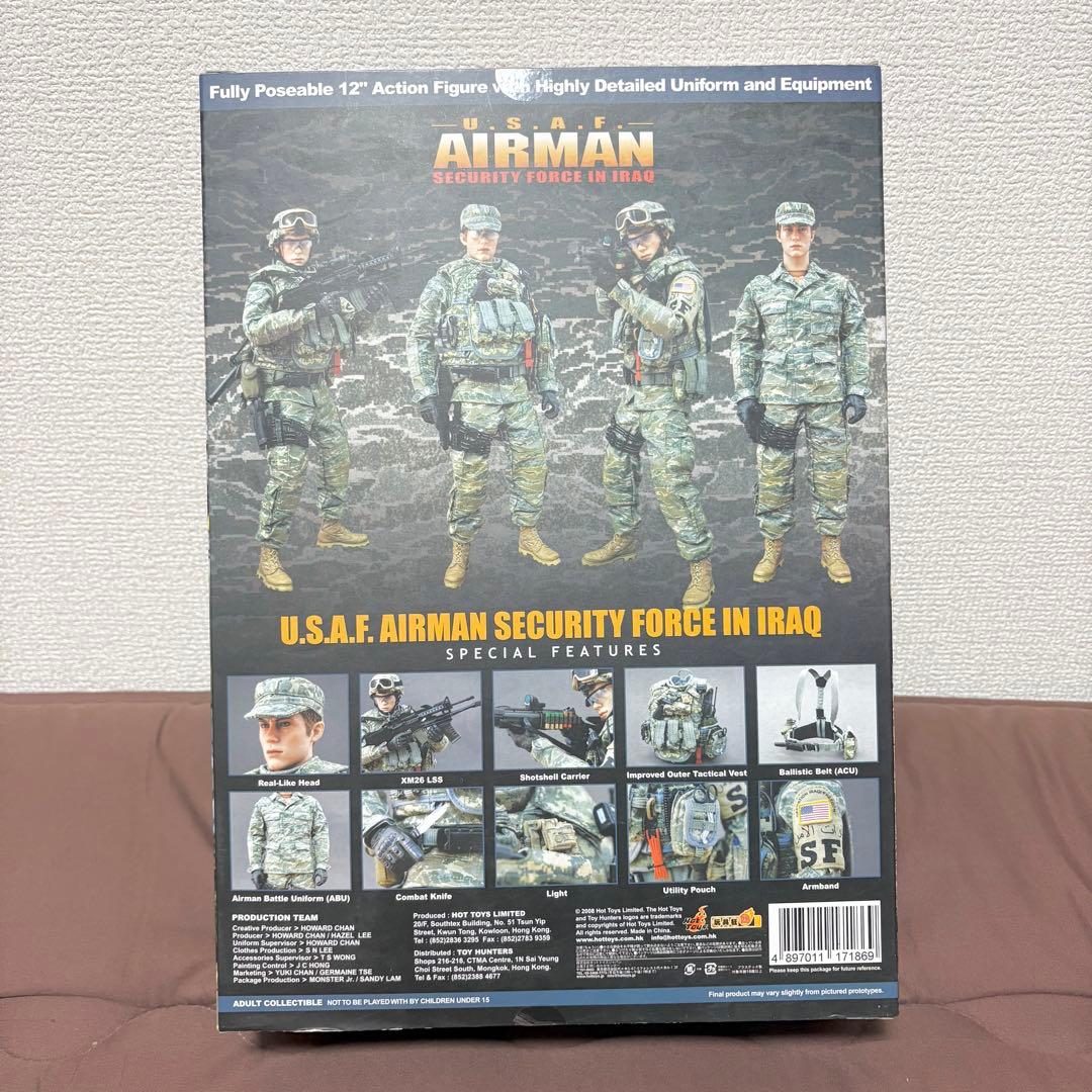 【美品】U.S.A.F.★AIRMAN★SECURITY★FORCE IRAQ★