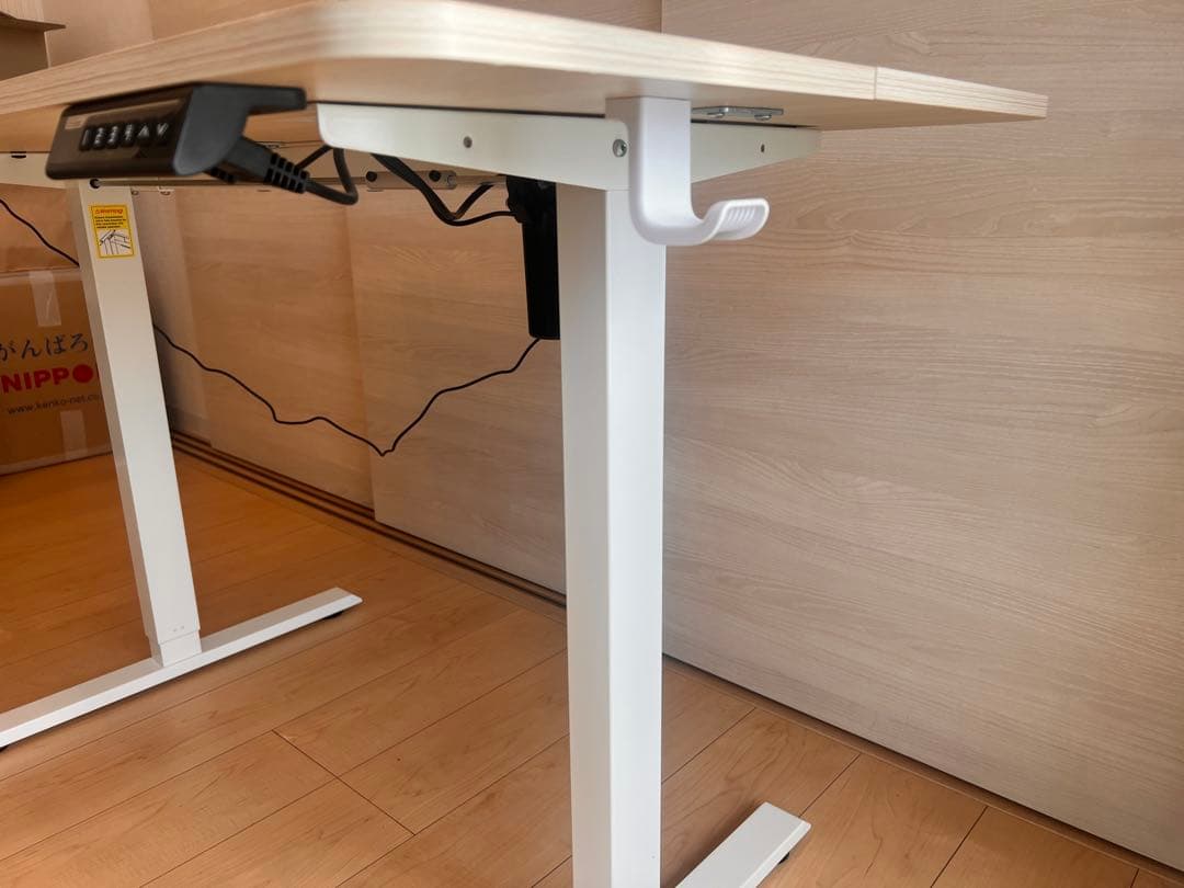ErGear電動昇降式デスク 幅120 x 奥行き60 x 高さ72-118cm