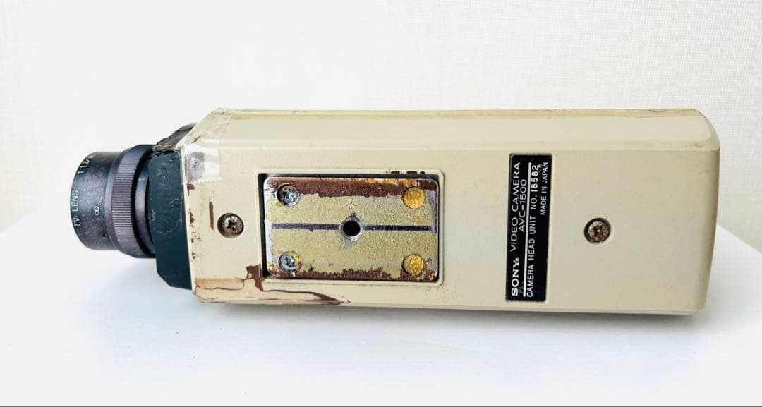 レア【51年前のポータブルカメラ】SONY AVC-1500本体+電源　ジャンク