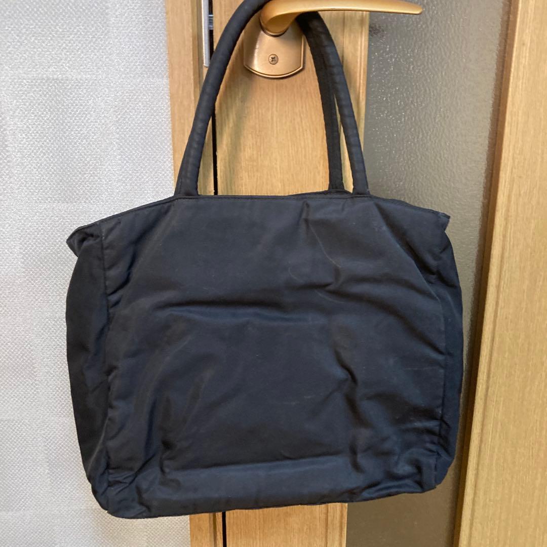 PRADA プラダ 黒 ナイロン トートバッグ 美品