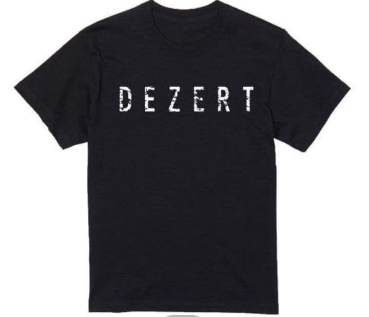 DEZERT SORA Tシャツ 黒