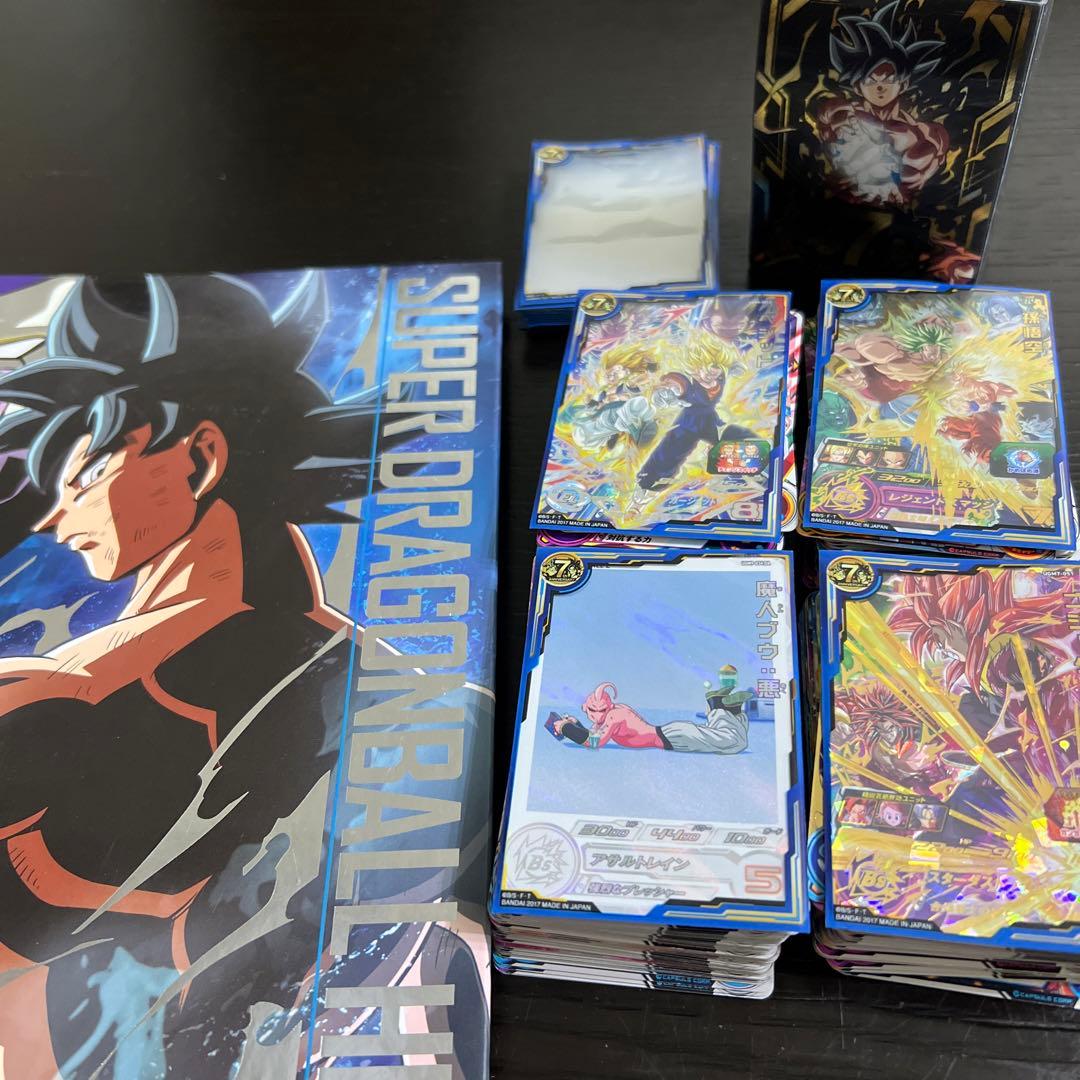 スーパードラゴンボールヒーローズ カード＆バインダー等。まとめ売り引退セット