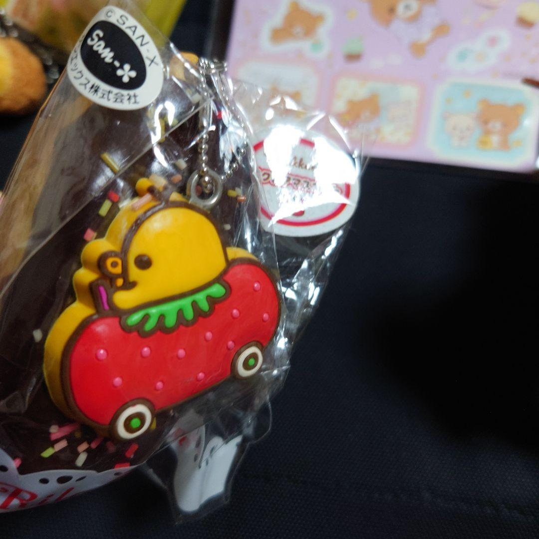 SAN-X リラックマ キイロイトリ エクレア スクイーズ コリラックマ ケーキ