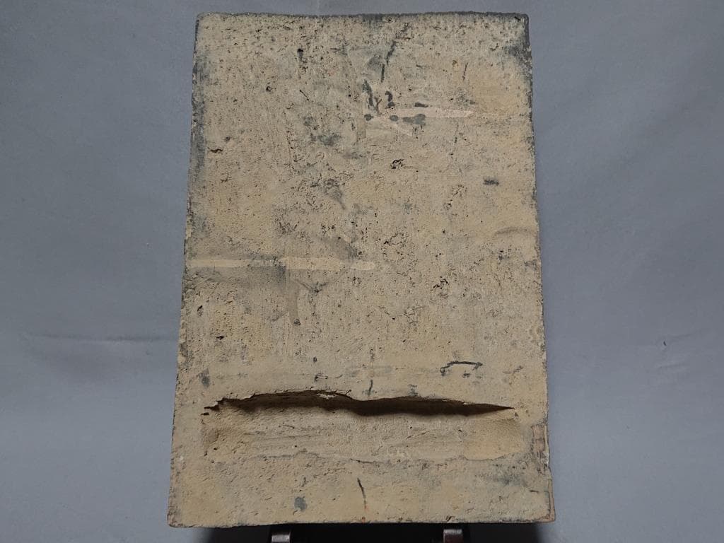 コレクター収集　仏教美術　曼荼羅　磚　（B）