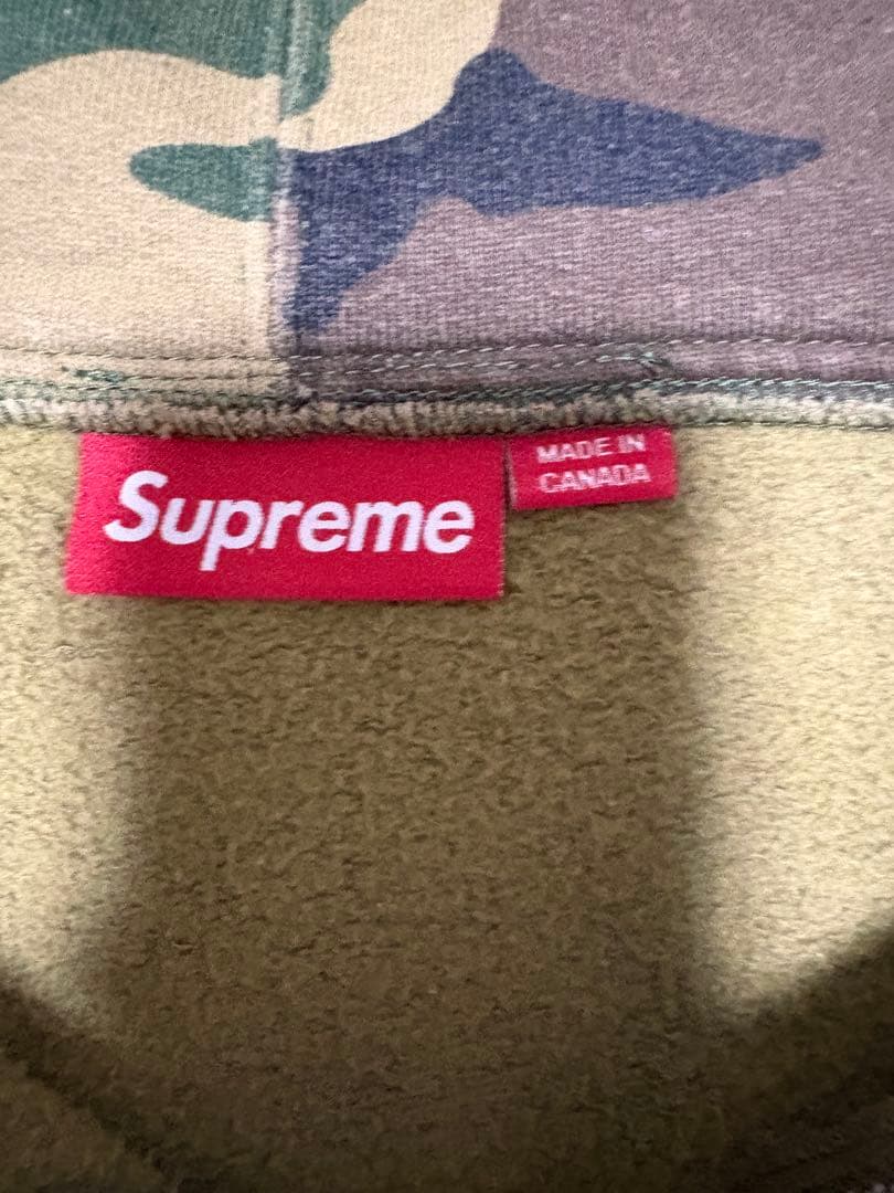 Supreme Small Box ジップパーカー　tig着用