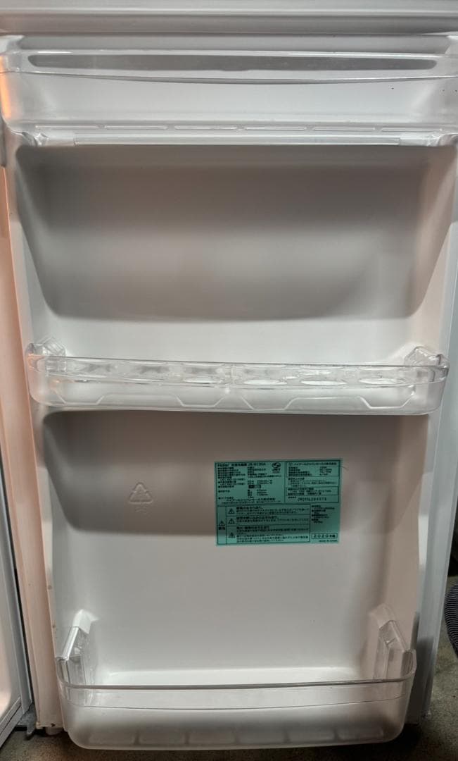 AQUA アクア ノンフロン冷凍冷蔵庫 JR-N130A 2020年製 130L