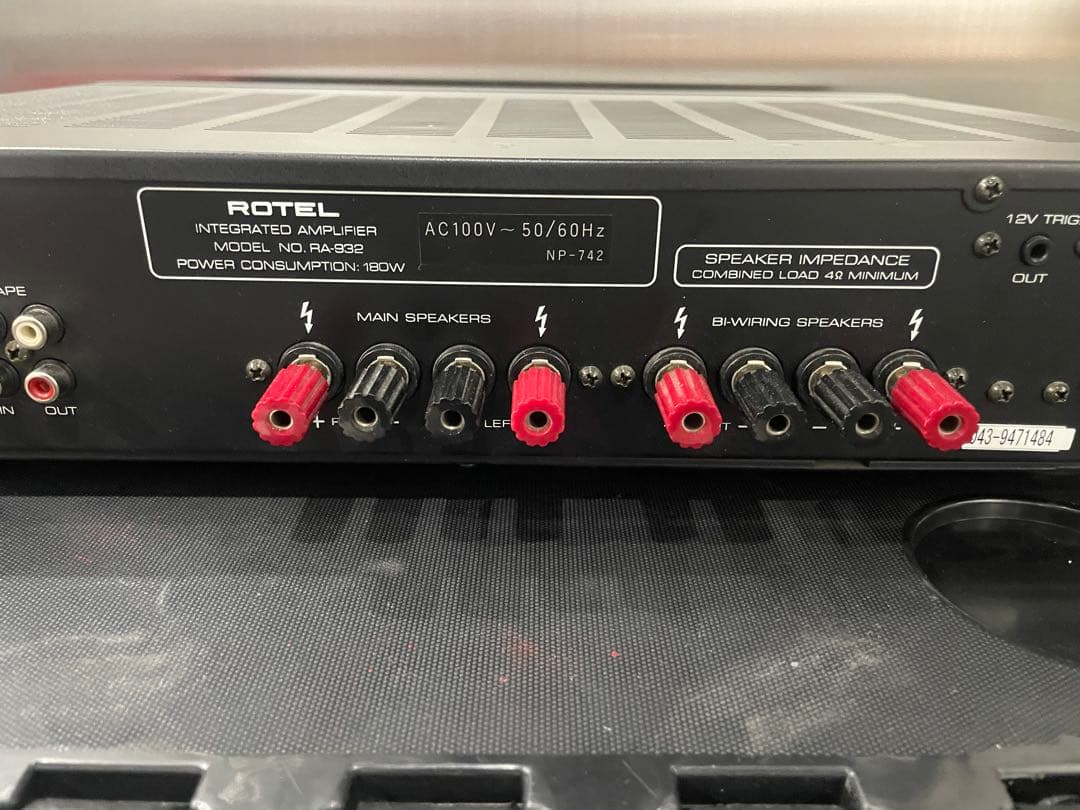 t*y様 ROTEL RA-932 プリメインアンプ