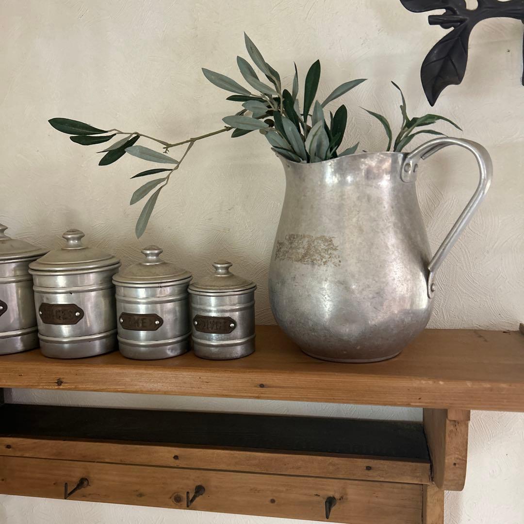 アンティーク　アルミピッチャー