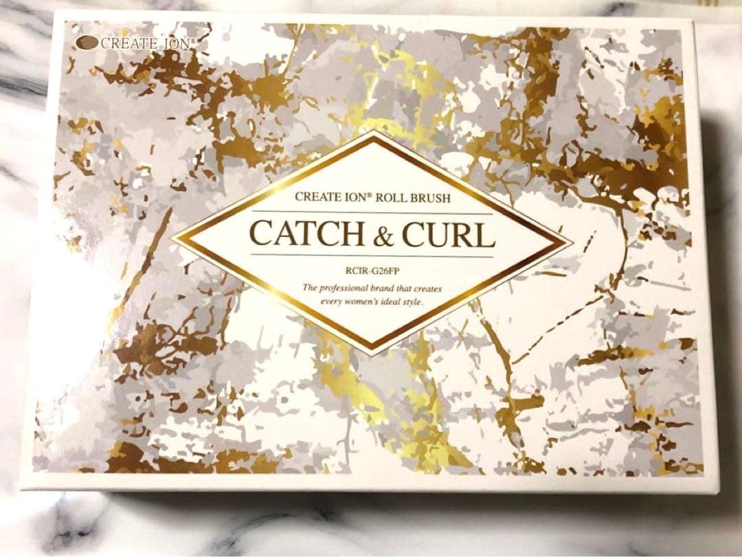 新品未開封◆クレイツイオン ロールブラシ キャッチ&カール 26mm ドライヤー