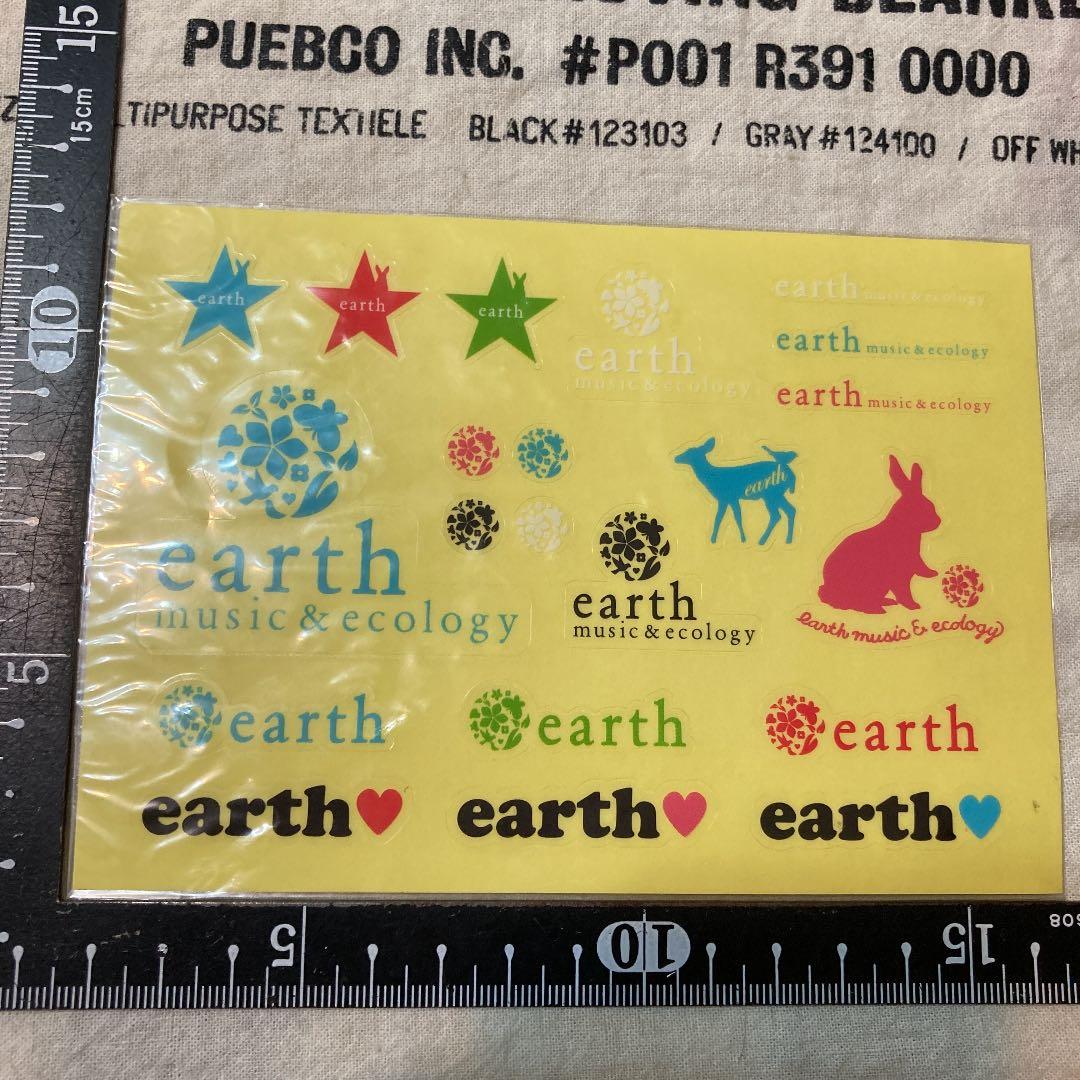 ステッカーシート21枚分アースミュージック防水