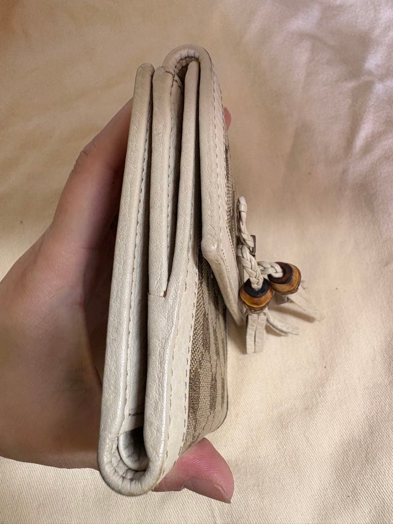 GUCCI グッチ グッチシマ GG 二つ折り財布 小銭入れ