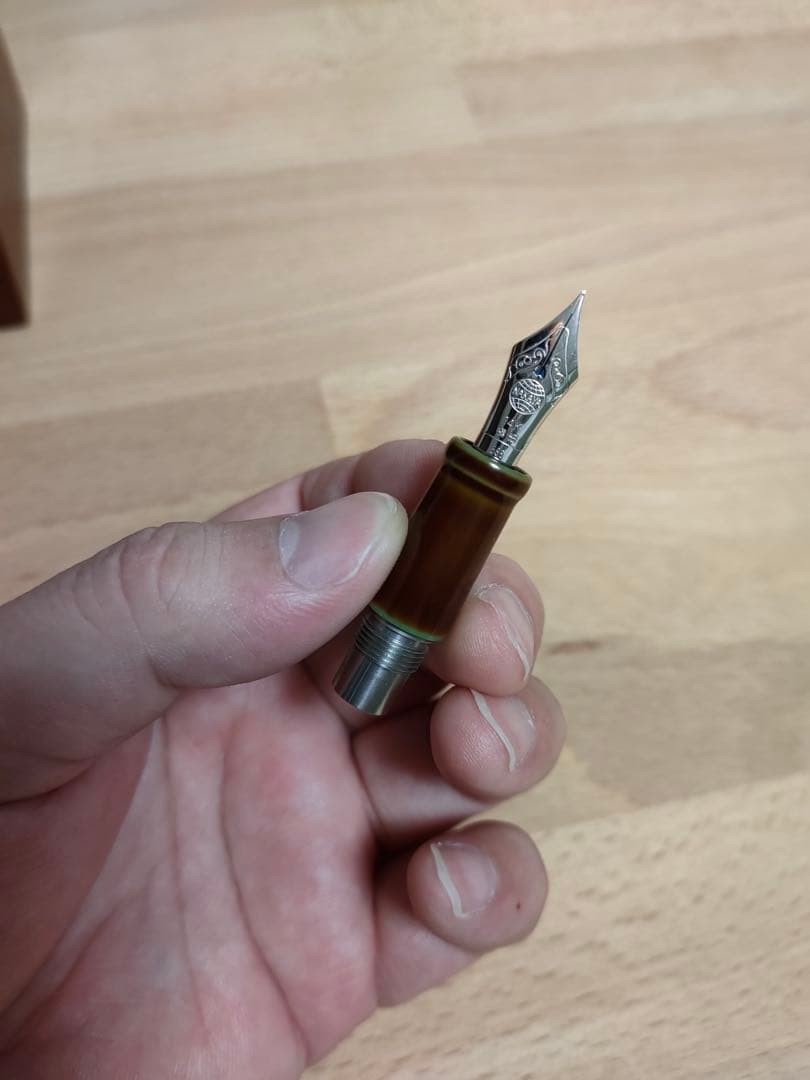 ★12月2日まで★中屋万年筆 碧溜