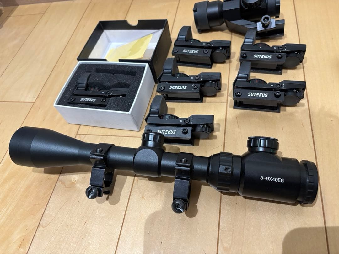 SUTEKUS ドットサイトなどのまとめ売り