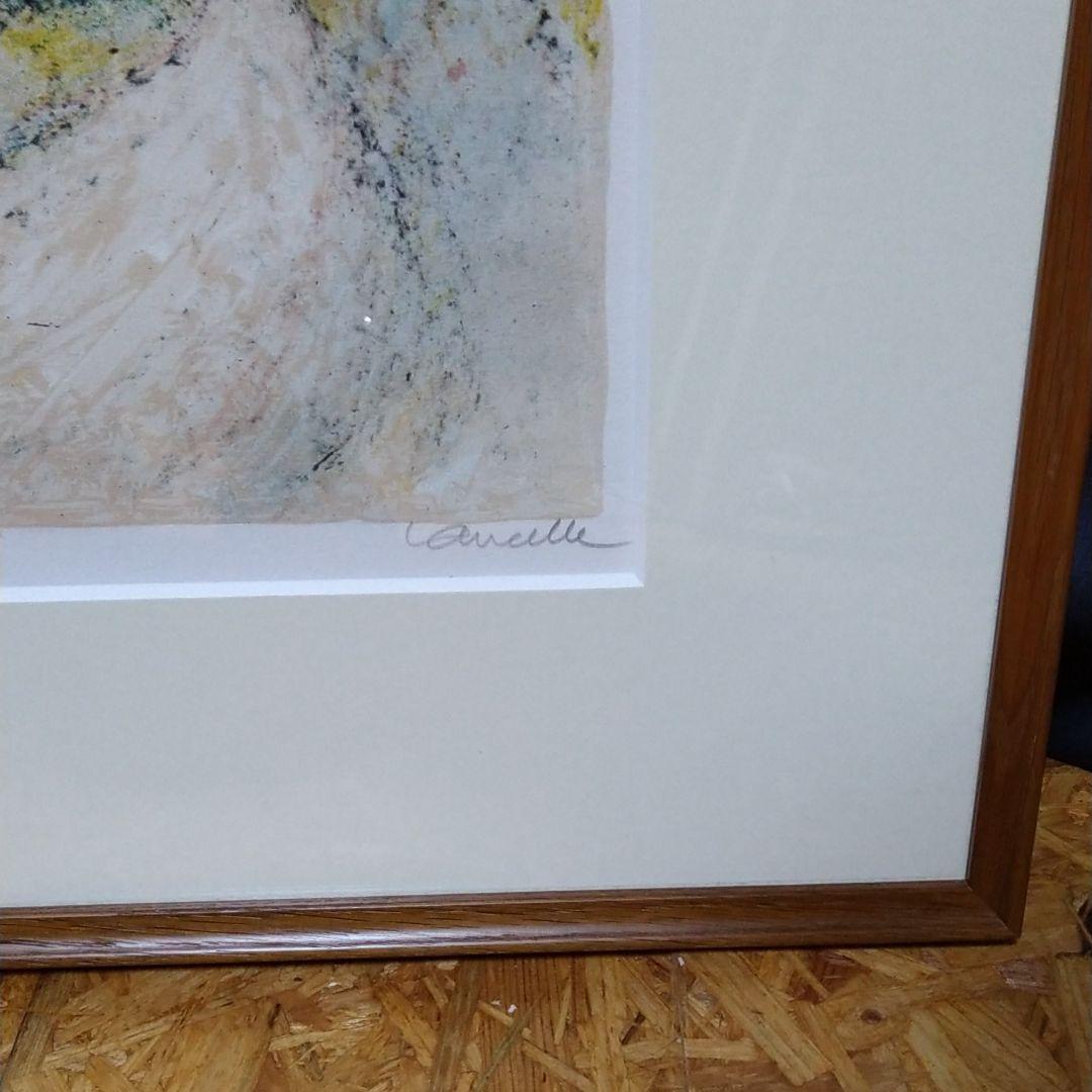 版画額付き　作者不詳