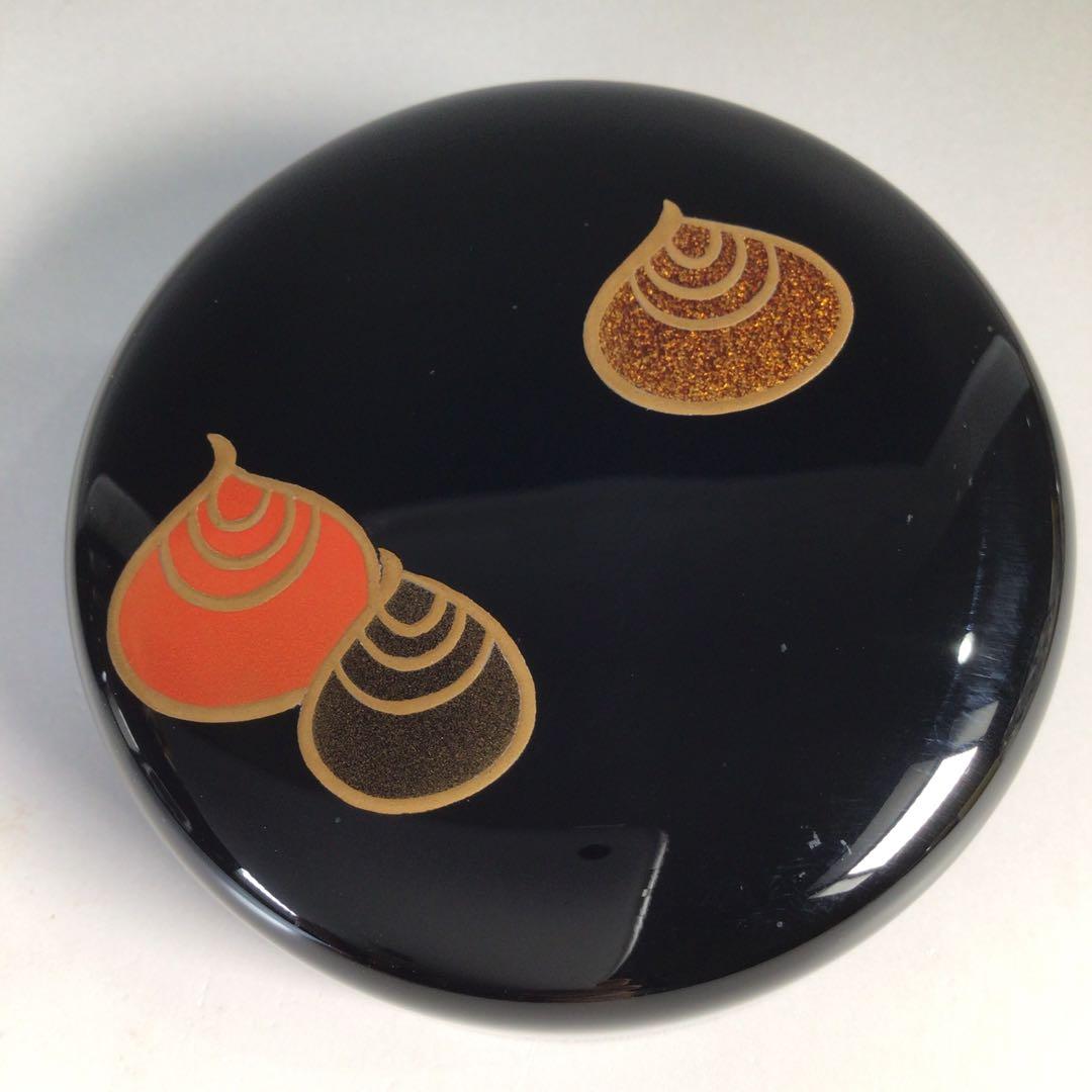 Ｎ３１０　棗　『田中宗凌作』『玉の絵(宝珠蒔絵)』『大棗』　共箱　茶道具