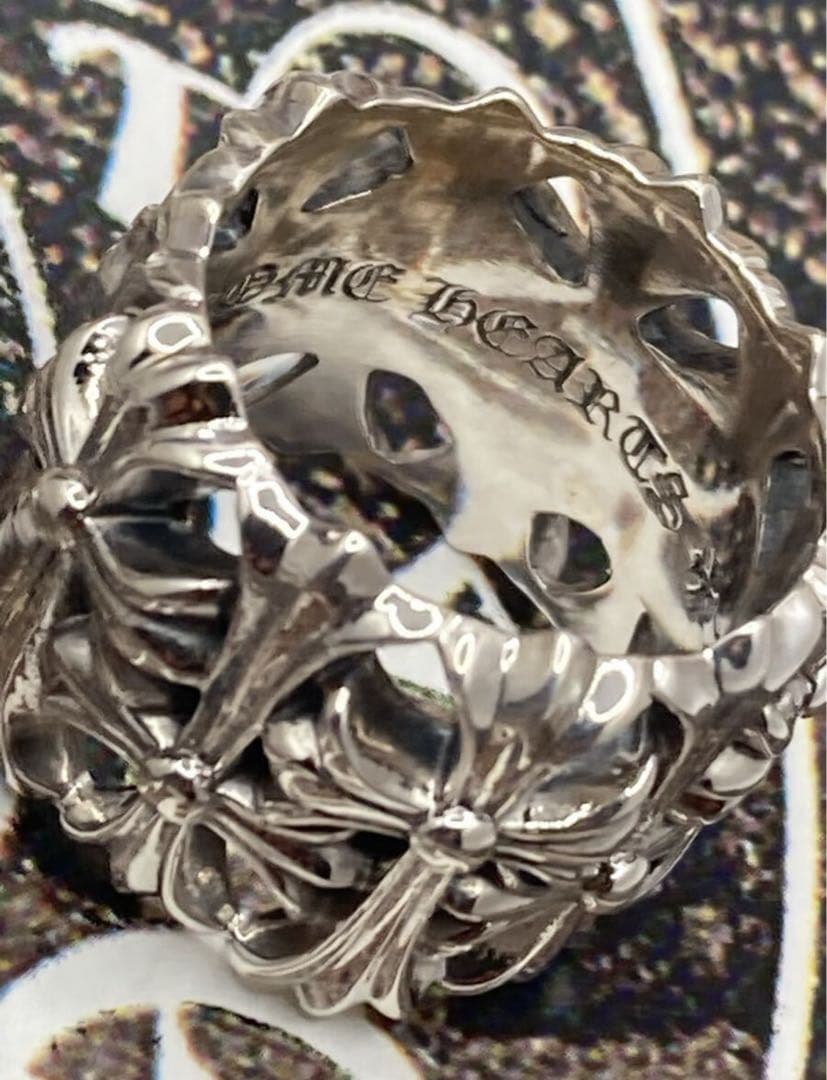 クロムハーツ　セメタリークロス　リング　指輪　21号　シルバー925