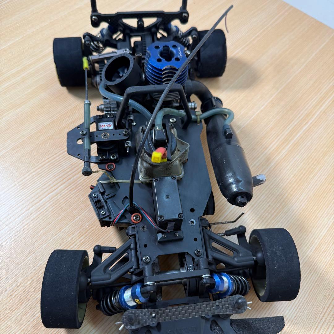 京商　V-One R シャーシ　現状品　エンジンRCカー　ラジコン